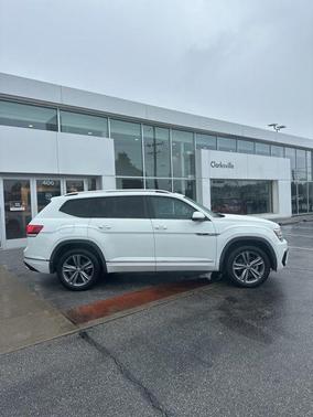 Pure White 2019 Volkswagen Atlas 3.6 V6 SE R-Line