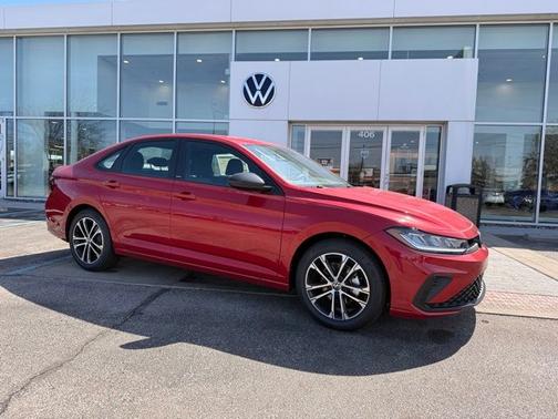 Red Metallic 2026 Volkswagen Jetta 1.5T Sport