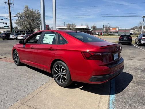 Red Metallic 2026 Volkswagen Jetta 1.5T Sport