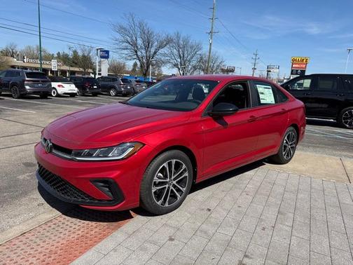 Red Metallic 2026 Volkswagen Jetta 1.5T Sport