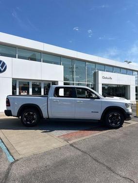 Bright White Clearcoat 2019 RAM 1500 Rebel