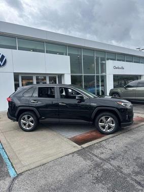 Midnight Black Metallic 2019 Toyota RAV4 Hybrid Limited