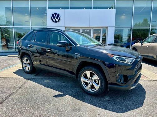 Midnight Black Metallic 2019 Toyota RAV4 Hybrid Limited