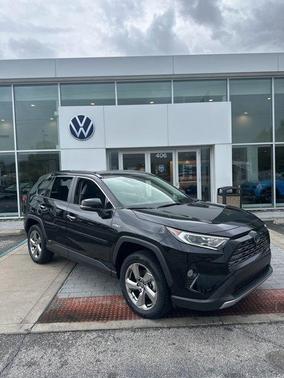 Midnight Black Metallic 2019 Toyota RAV4 Hybrid Limited
