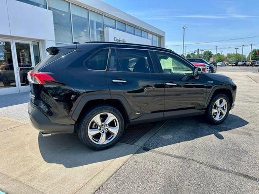 Midnight Black Metallic 2019 Toyota RAV4 Hybrid Limited