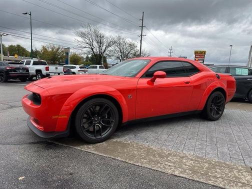 Go Mango! 2022 Dodge Challenger R/T Scat Pack Widebody
