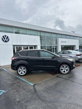 Black 2017 Ford Escape Titanium