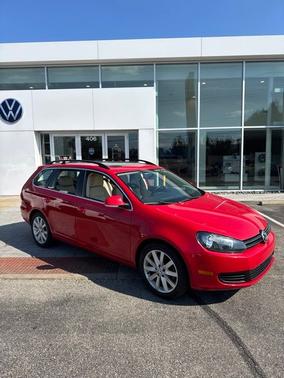 Salsa Red 2011 Volkswagen Jetta SportWagen 2.0L TDI