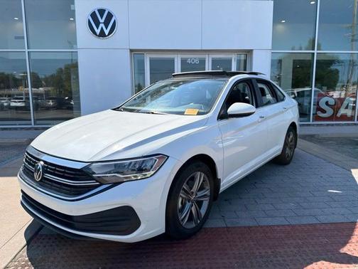 Opal White 2024 Volkswagen Jetta 1.5T SE