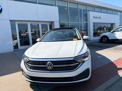 Opal White 2024 Volkswagen Jetta 1.5T SE