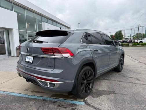 Gray 2023 Volkswagen Atlas Cross Sport 3.6L V6 SEL Premium R-Line