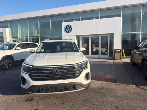 Opal White 2024 Volkswagen Atlas 2.0T SEL 4MOTION