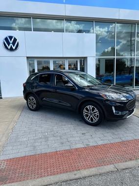 Blue Metallic 2021 Ford Escape SEL