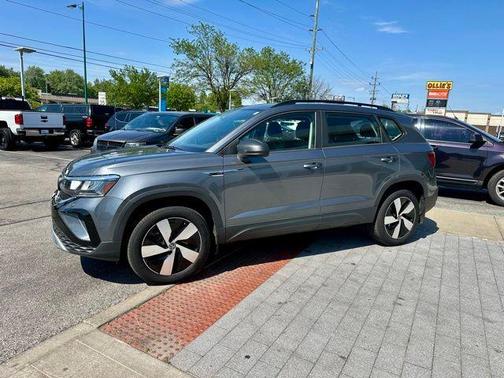 Platinum Gray Metallic 2023 Volkswagen Taos 1.5T S