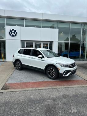 White 2024 Volkswagen Tiguan 2.0T S