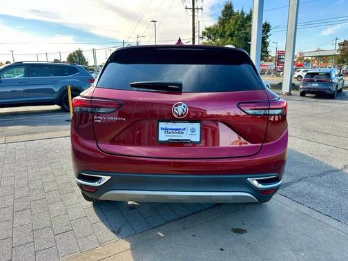 Cinnabar Metallic 2021 Buick Envision Essence