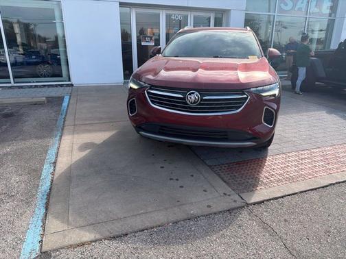 Cinnabar Metallic 2021 Buick Envision Essence