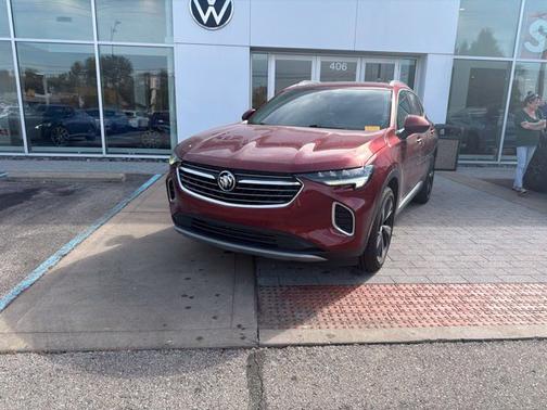 Cinnabar Metallic 2021 Buick Envision Essence