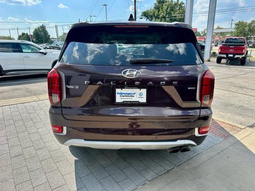 Burgundy 2021 Hyundai PALISADE Limited