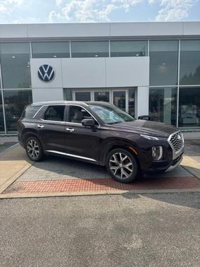 Burgundy 2021 Hyundai PALISADE Limited