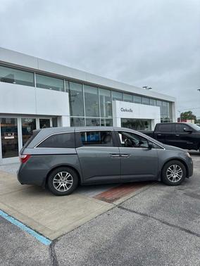 Gray 2013 Honda Odyssey EX-L