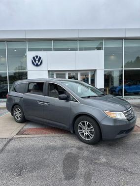 Gray 2013 Honda Odyssey EX-L