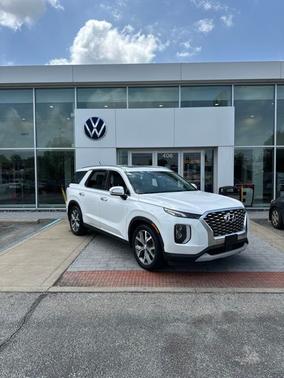 White 2020 Hyundai PALISADE SEL