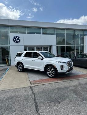 White 2020 Hyundai PALISADE SEL