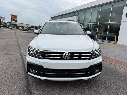 Pure White 2021 Volkswagen Tiguan 2.0T SEL Premium R-Line