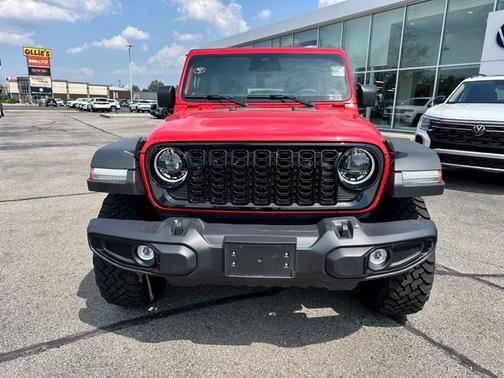 Red Clearcoat 2025 Jeep Wrangler Willys