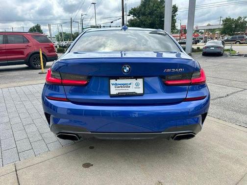 Blue Metallic 2021 BMW M340 i
