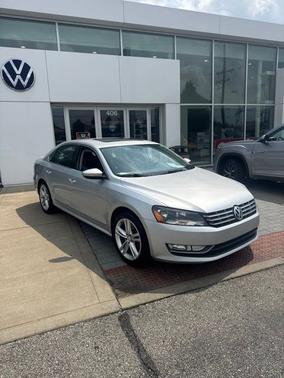 Gray 2012 Volkswagen Passat 2.0 TDI SEL Premium