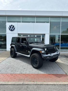 Black Clearcoat 2018 Jeep Wrangler Unlimited Sport