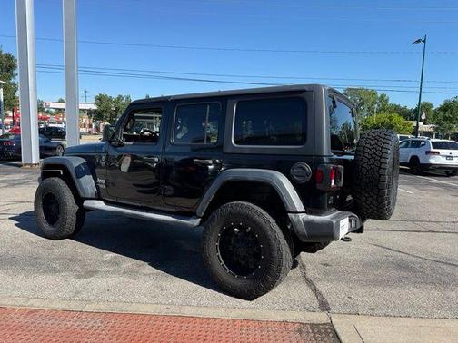 Black Clearcoat 2018 Jeep Wrangler Unlimited Sport