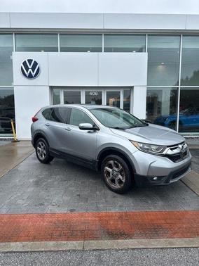 Silver 2017 Honda CR-V EX-L