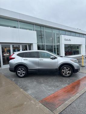 Silver 2017 Honda CR-V EX-L