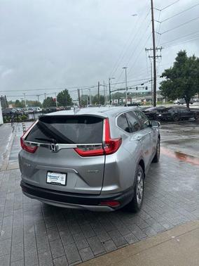 Silver 2017 Honda CR-V EX-L