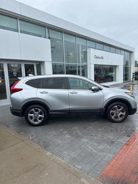 Silver 2017 Honda CR-V EX-L