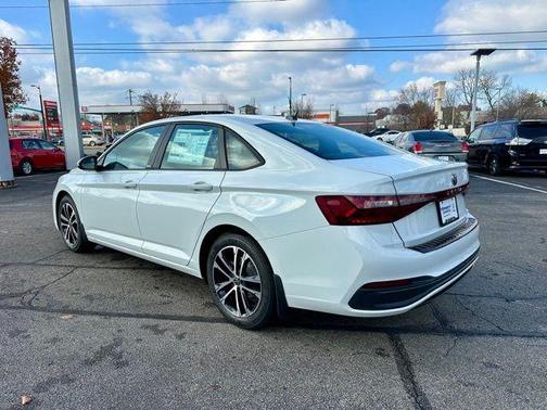 Pure White 2026 Volkswagen Jetta 1.5T Sport