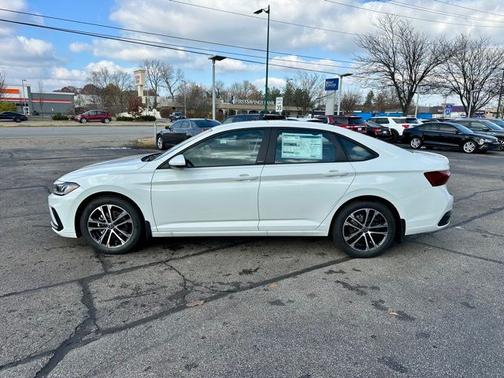 White 2026 Volkswagen Jetta 1.5T Sport