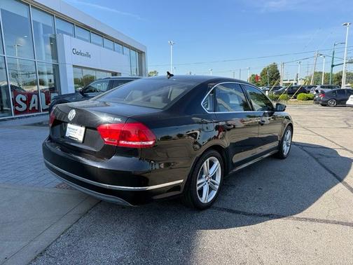 Black 2013 Volkswagen Passat 2.0 TDI SEL Premium