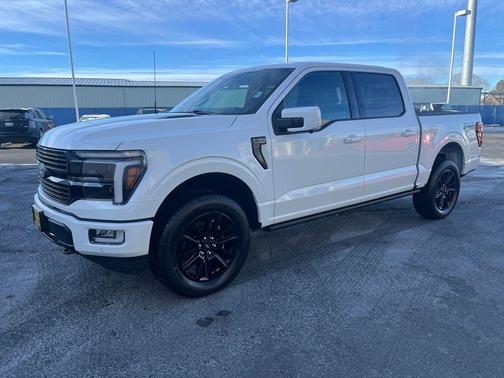 White 2025 Ford F-150 Platinum