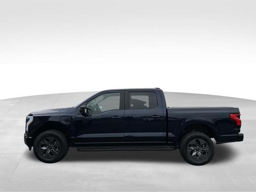 Blue 2025 Ford F-150 Lightning Flash