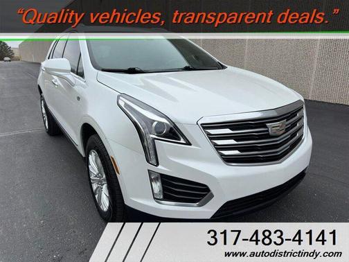 Crystal White Tricoat 2017 Cadillac XT5 Base