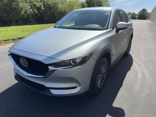 Sonic Silver Metallic 2021 Mazda CX-5 Touring