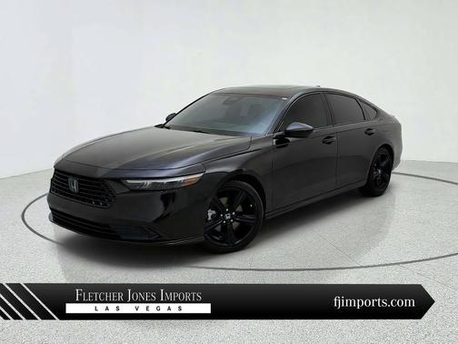 Crystal Black Pearl 2024 Honda Accord Hybrid Sport-L