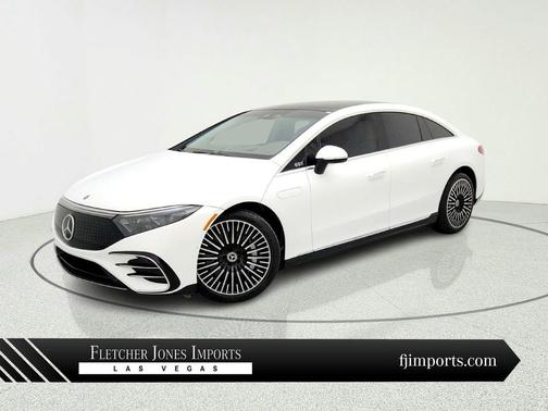 Polar White 2023 Mercedes-Benz EQS 580 4MATIC