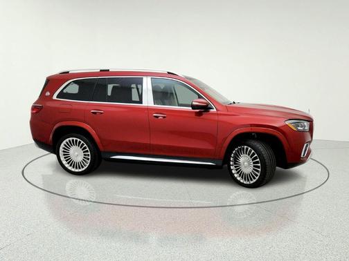 MANUFAKTUR Cardinal Red Metallic 2024 Mercedes-Benz Maybach GLS 600 4MATIC