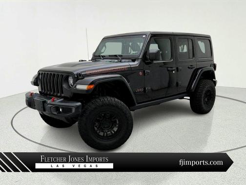 Black Clearcoat 2020 Jeep Wrangler Unlimited Rubicon