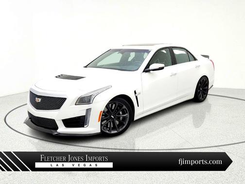 Crystal White Tricoat 2019 Cadillac CTS-V Base